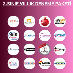 2.SINIF YILLIK 24'LÜ DENEME PAKETİ (2026-2027)