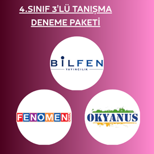 4.SINIF 3'LÜ TANIŞMA PAKETİ (2026-2027)