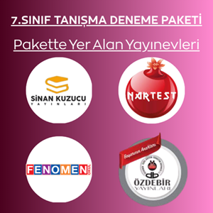 7.SINIF 4'LÜ TANIŞMA DENEME PAKETİ (2026-2027)
