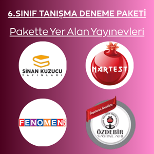 6.SINIF 4'LÜ TANIŞMA DENEME PAKETİ (2026-2027)