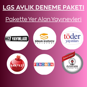 LGS AYLIK 6' LI DENEME PAKETİ (2026-2027)