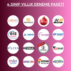 4.SINIF YILLIK 24'LÜ DENEME PAKETİ